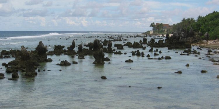 nauru ilha australia menor