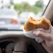 lanche carro multa comer