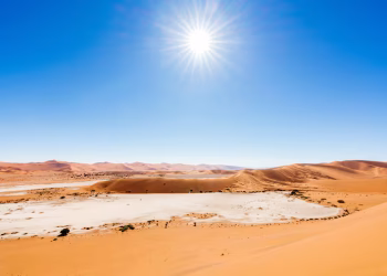 sol quente verão