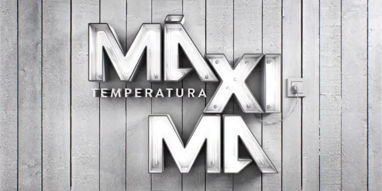 temperatura máxima