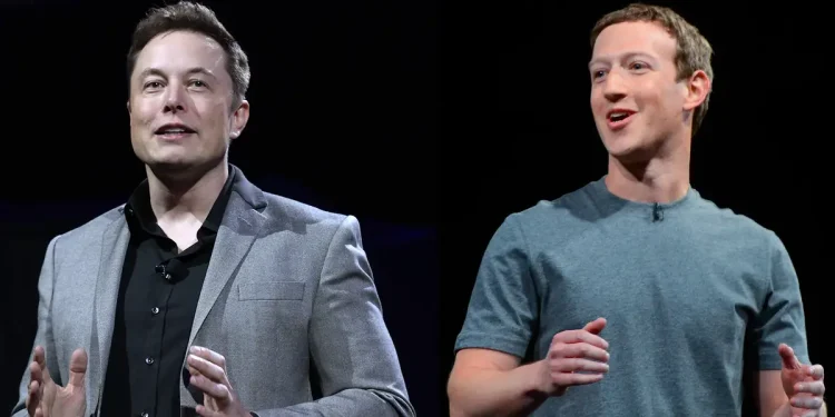 Mark Zuckerberg e Elon Musk