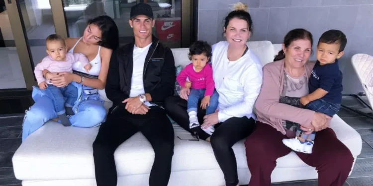 familia cristiano ronaldo