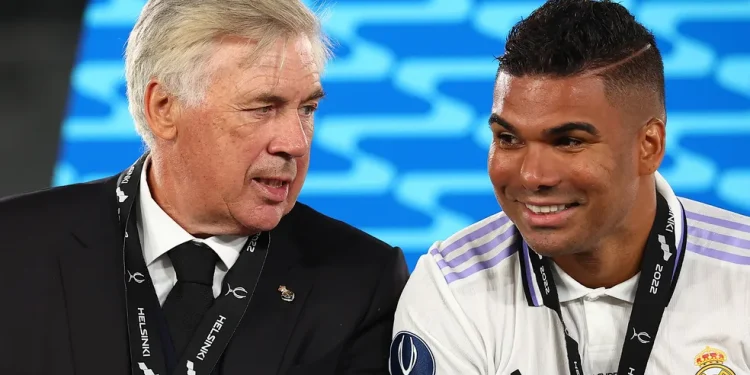 ancelotti e casemiro