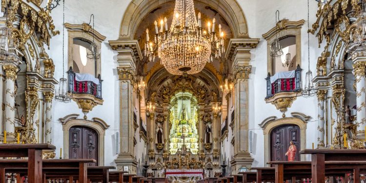 igreja ouro preto interior