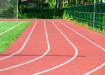 pista de corrida idoso