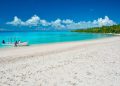 Barco na ilha de Kiritimati (Foto: Kiribati National Tourism Office / Divulgação)