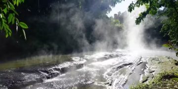 rio ferve amazônia