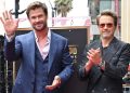 robert downey jr e chris hemsworth