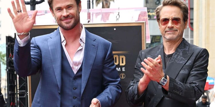 robert downey jr e chris hemsworth