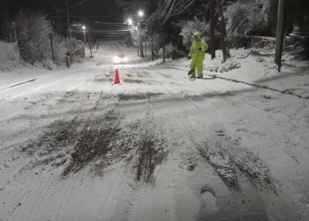 nevasca bariloche argentina frio