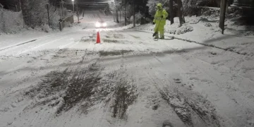 nevasca bariloche argentina frio