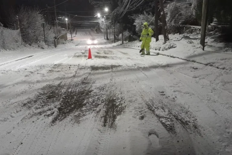 nevasca bariloche argentina frio