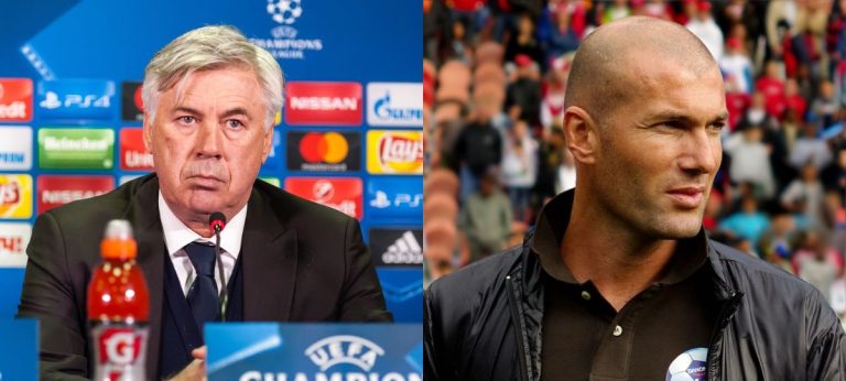 ancelotti zidane