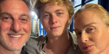 Luciano Huck, Angélica e Benício (Foto: Reprodução/Instagram)