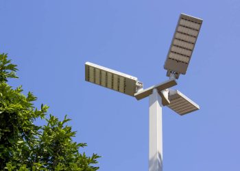 poste iluminação