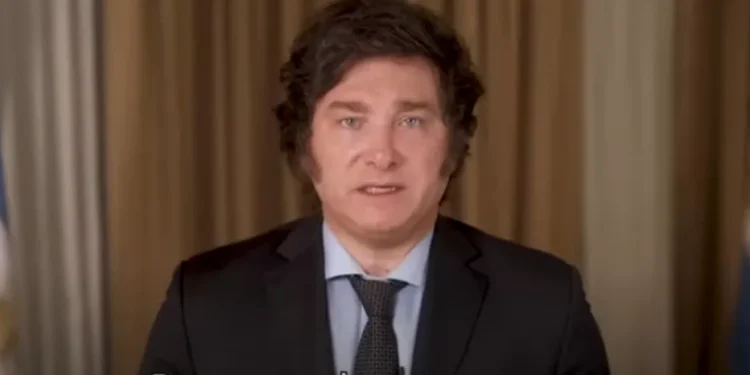 Javier Milei, presidente da Argentina (Foto: Reprodução/YouTube)