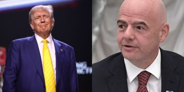 Trump Gianni Infantino