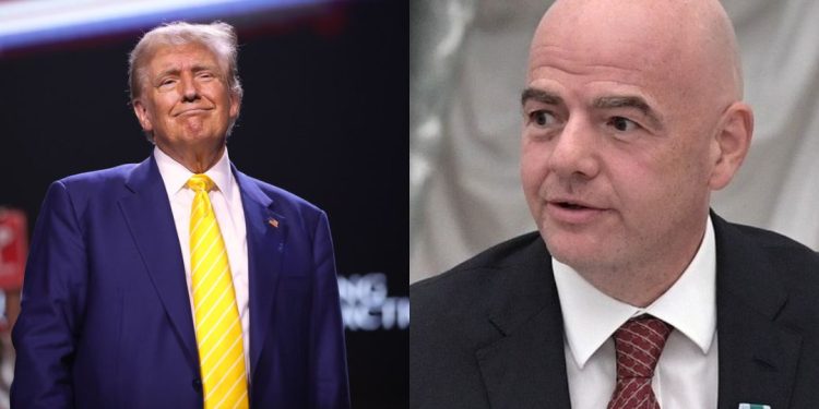 Trump Gianni Infantino