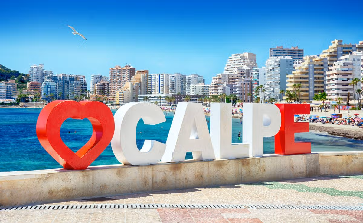 calpe praia