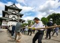 castelo hirosaki japoneses torre