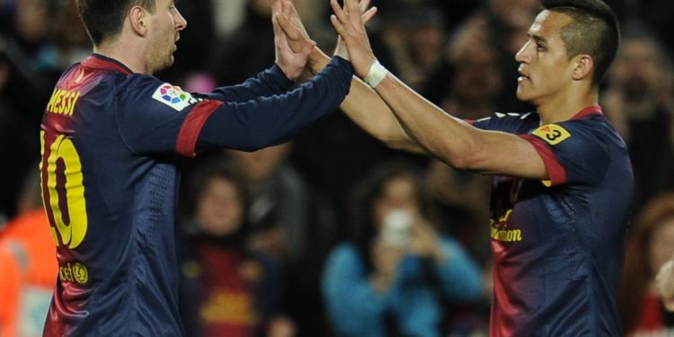 alex sanchez e messi