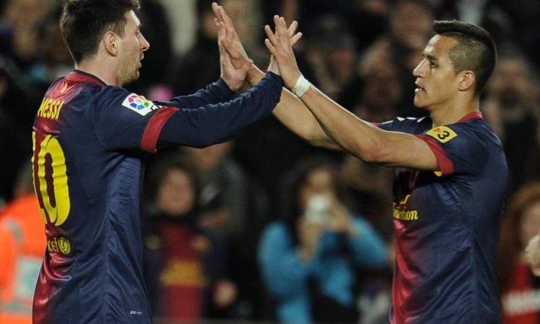 alex sanchez e messi