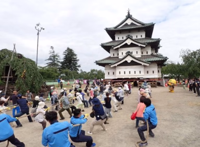 castelo hirosaki japoneses torre