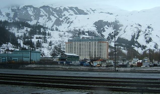 whittier alaska cidade