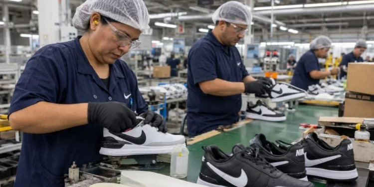 fábrica nike adidas