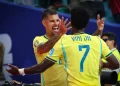 vini jr e bruno guimaraes seleção brasileira futebol