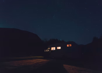 noite céu