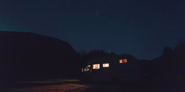 noite céu