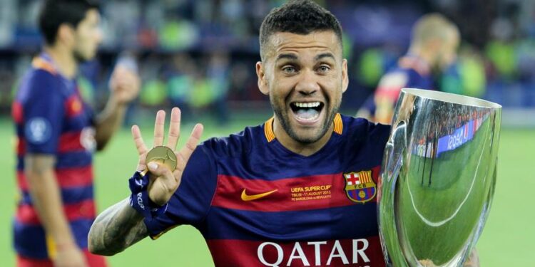 Daniel alves virou figurante filme