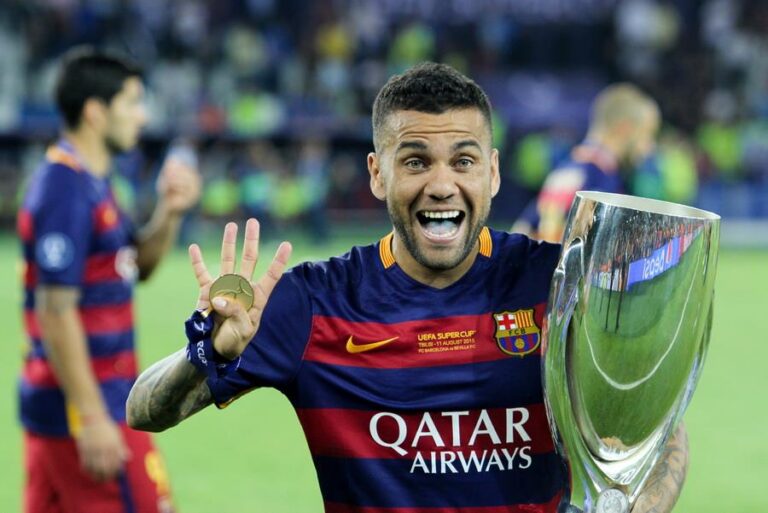 Daniel alves virou figurante filme
