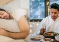 dormir com fome jantar tarde