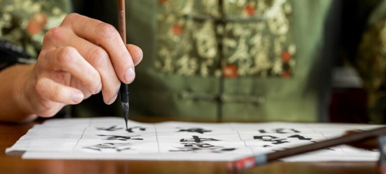 escrita em chinês