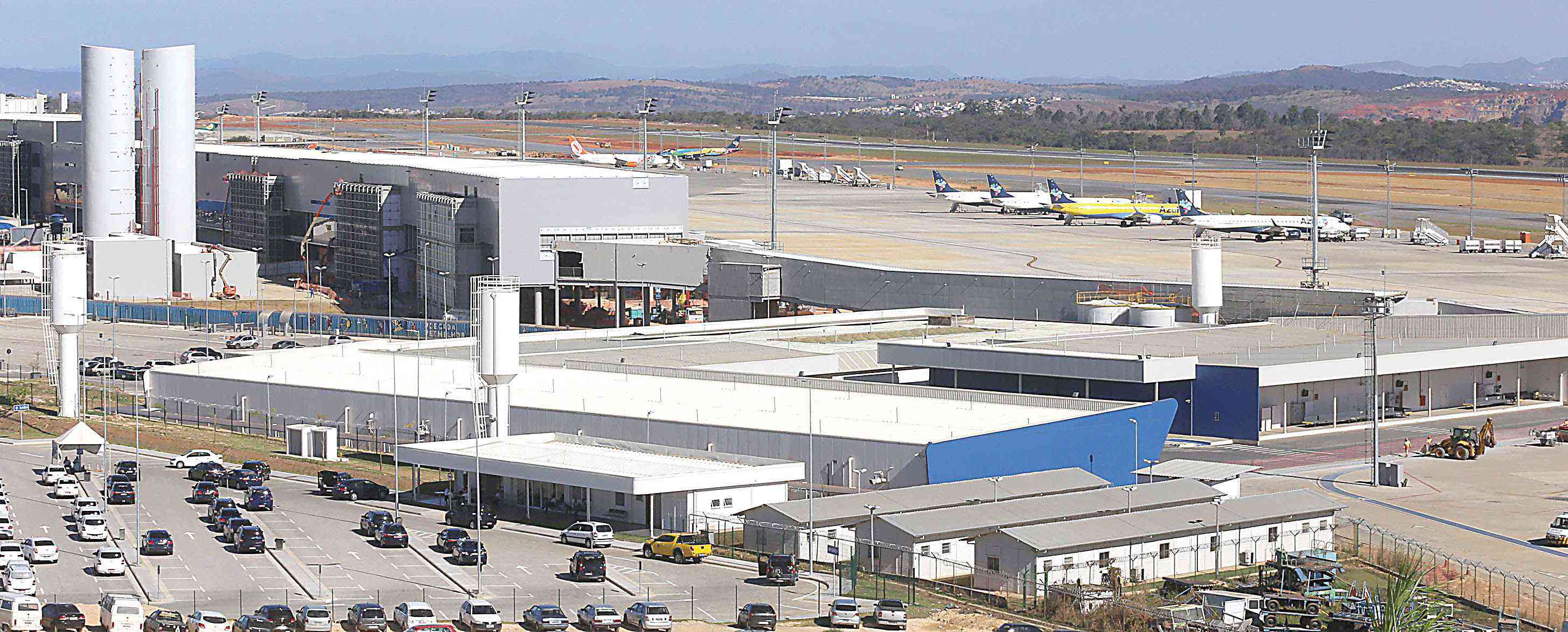 Aeroporto Internacional de Belo Horizonte, na região metropolitana, é um dos principais atrativos do Vetor Norte, que oferece inúmeras potencialidades
CREDITO:ALISSON J. SILVA