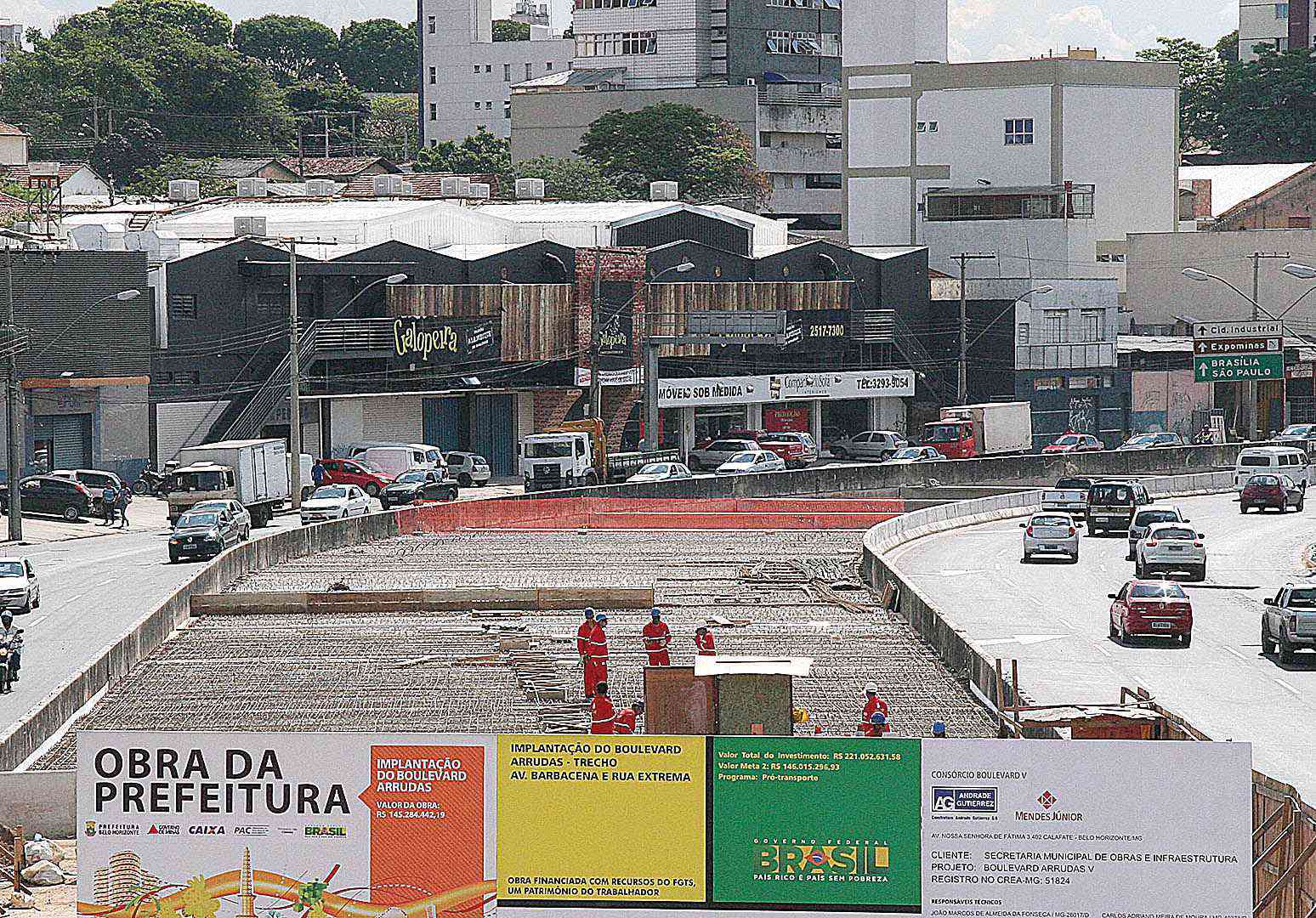 Plano da Mendes Júnior tem prosseguimento