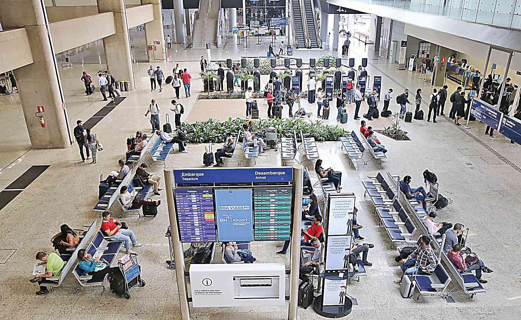 Aeroporto Internacional  de BH é o 1º do País a receber certificado