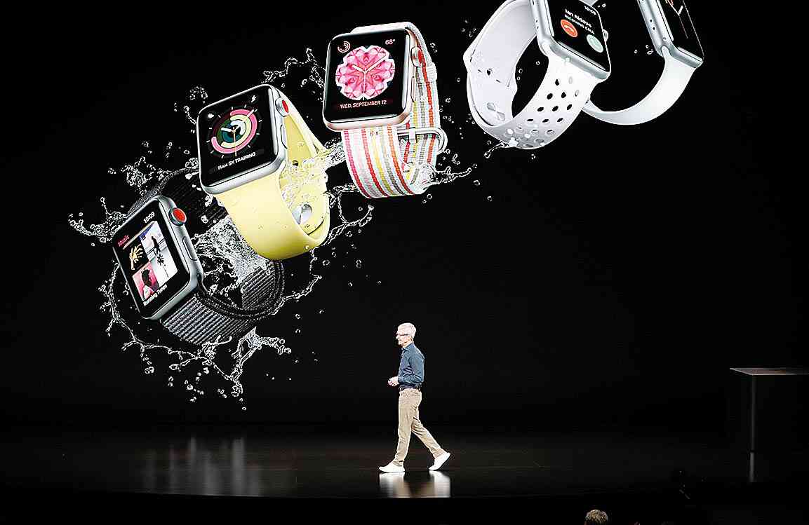 Apple lança iPhones e relógio voltado à saúde