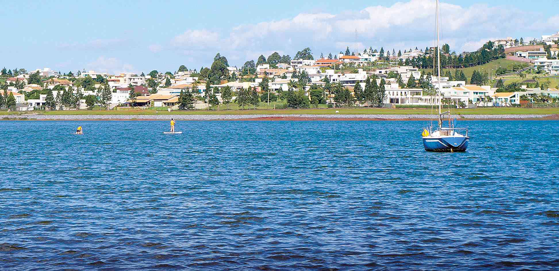 A concessão da licença do projeto, nas proximidades da Lagoa dos Ingleses, desagradou organizações ambientais que contestam viabilidade hídrica - Foto: Mateus Neri