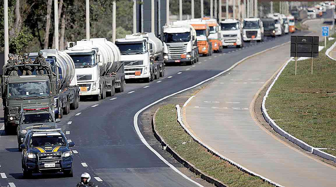 Medida Provisória 838/18 atende a uma das reivindicações feitas na greve dos caminhoneiros - REUTERS/Ueslei Marcelino