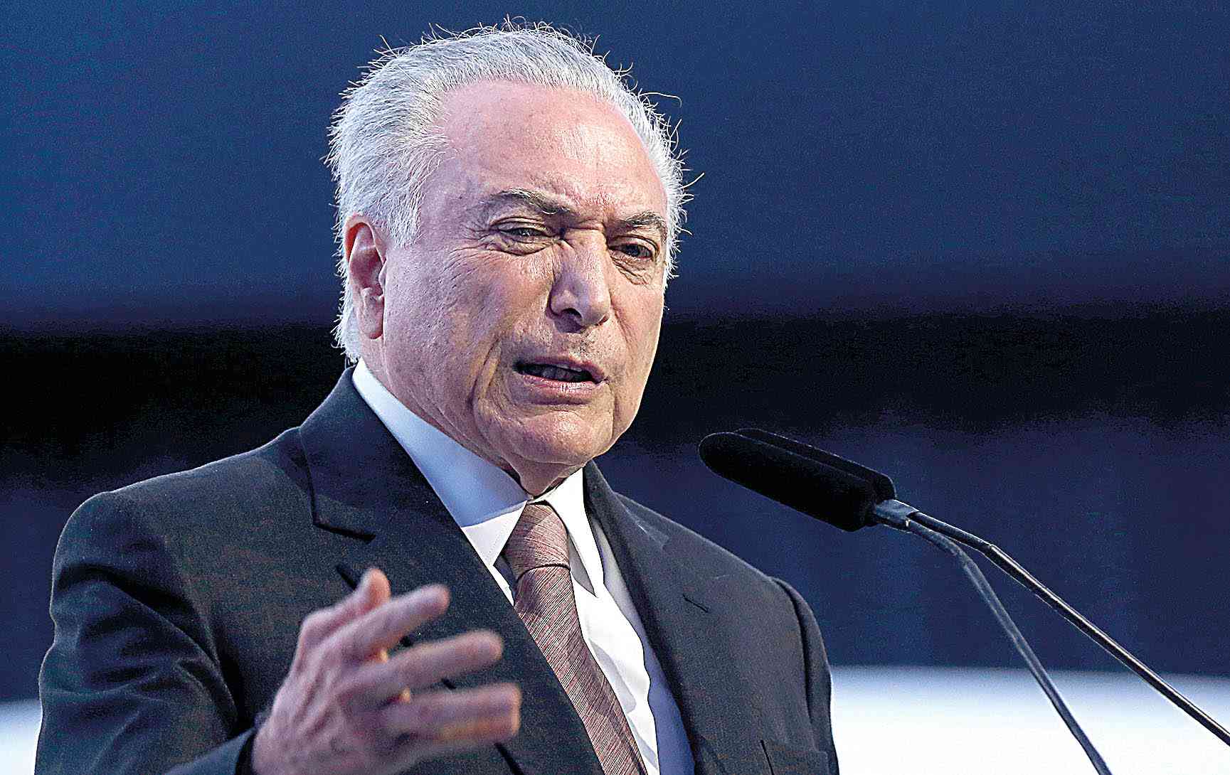 Michel Temer foi indiciado junto com sua filha Maristela de Toledo e outros acusados - REUTERS/Adriano Machado