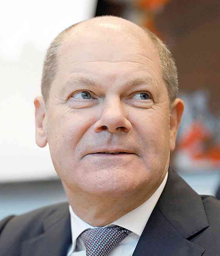 Olaf Scholz já pediu a OCDE que considere a proposta - 
Crédito: Michele Tantussi / Reuters