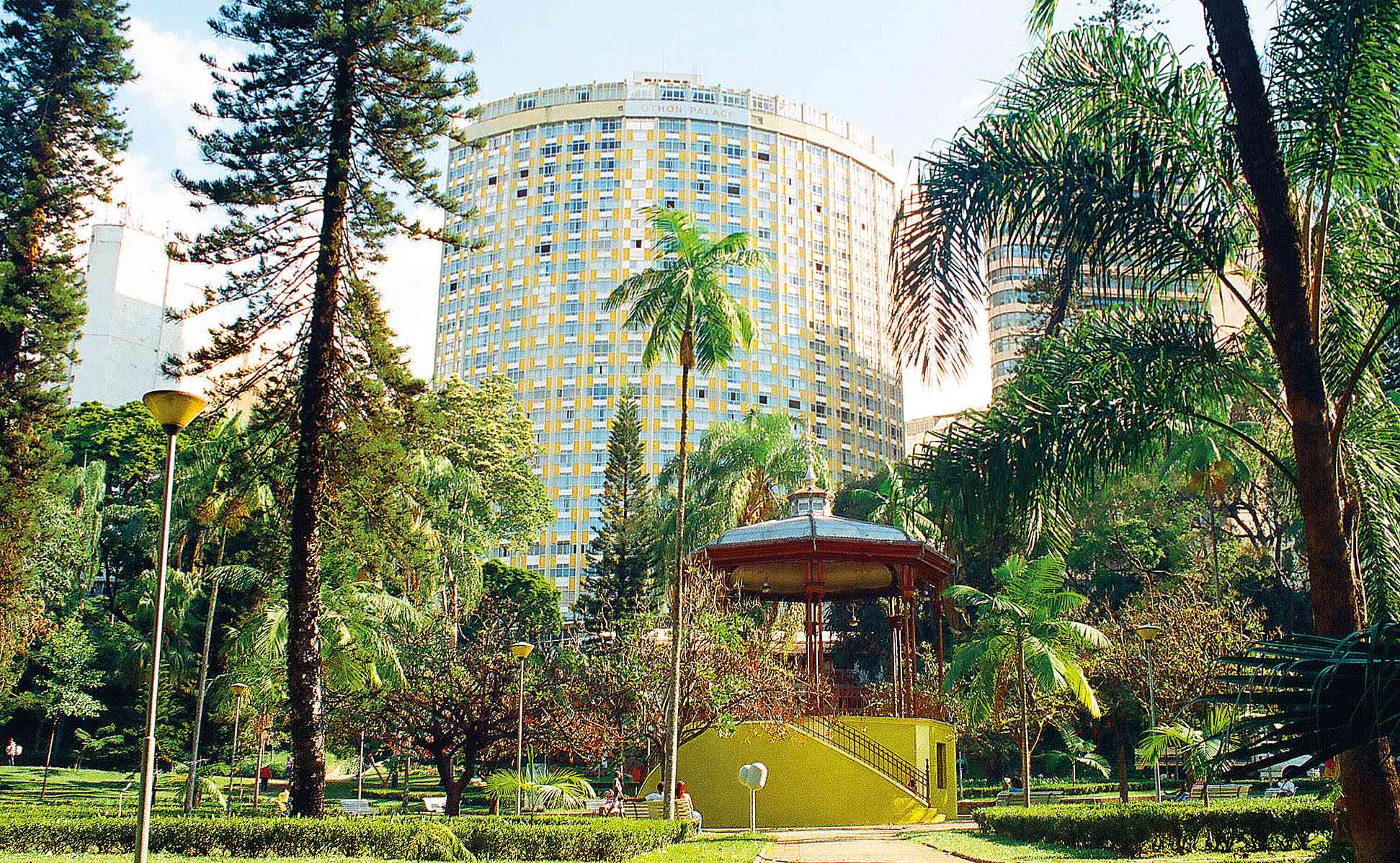  O Belo Horizonte Othon Palace, tradicional quatro estrelas localizado na avenida Afonso Pena, tem quase 300 quartos, e completaria 40 anos - Divulgação