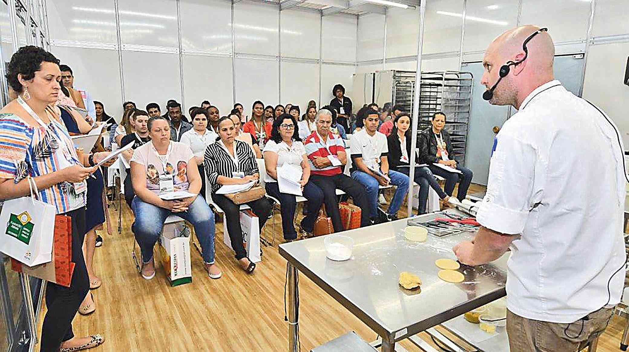 Na área de congresso, foram mais de 70 apresentações como palestras, fóruns, workshops e reuniões - Alberto WU