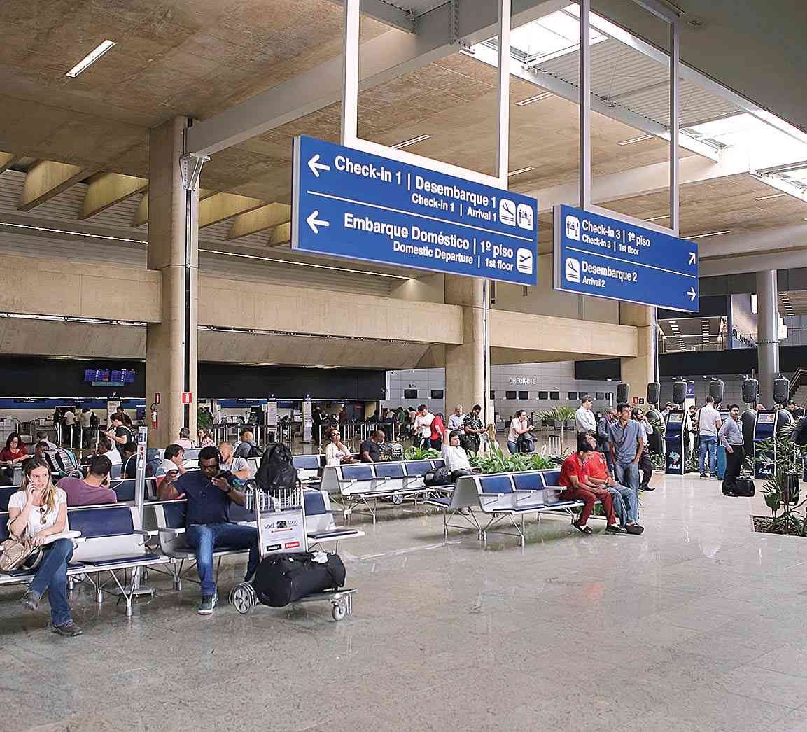 Aeroporto Internacional de BH prevê alta de 70% no fluxo de passageiros