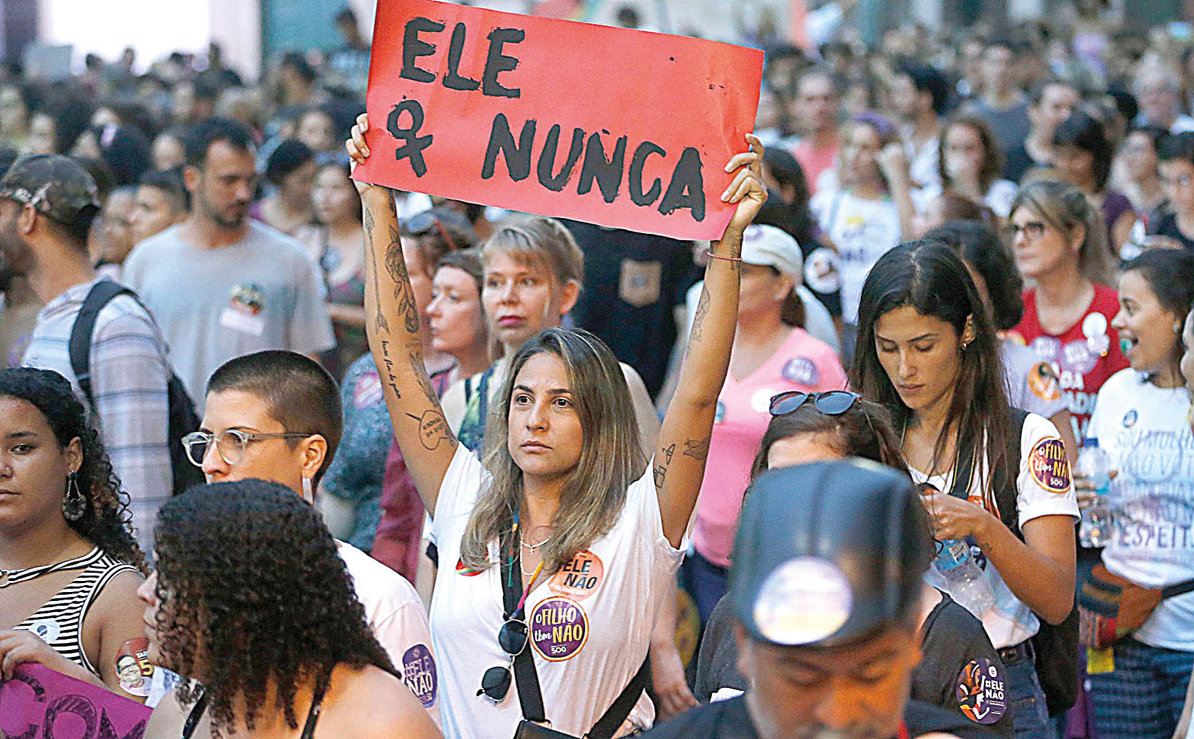 Bolsonaro e Haddad têm rejeição elevada