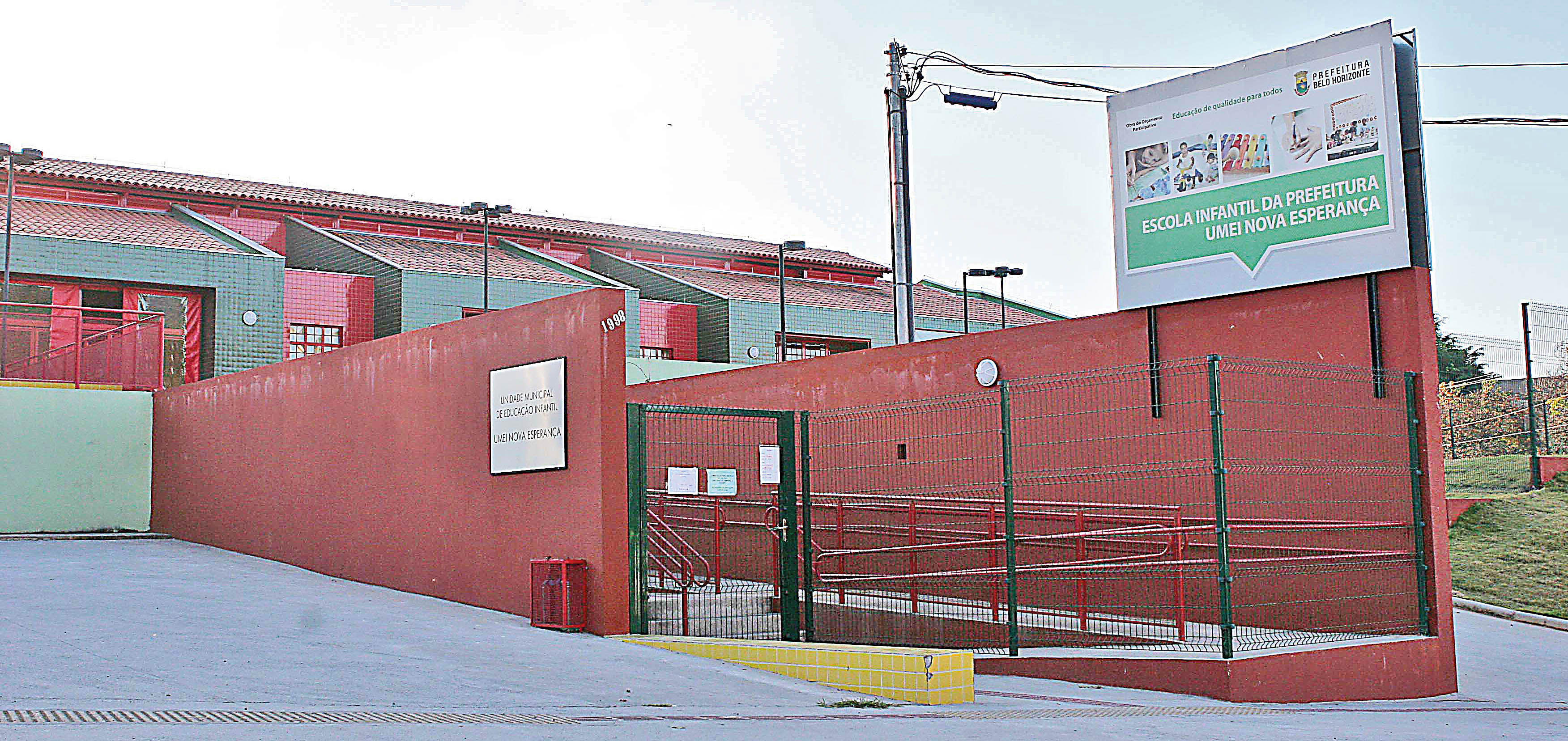 Unidades Municipais de Educação Infantil (Umeis) foram construídas pela Inova BH na capital mineira desde 2013, quando foi assinado contrato de concessão com a empresa - CREDITO:ALISSON J. SILVA