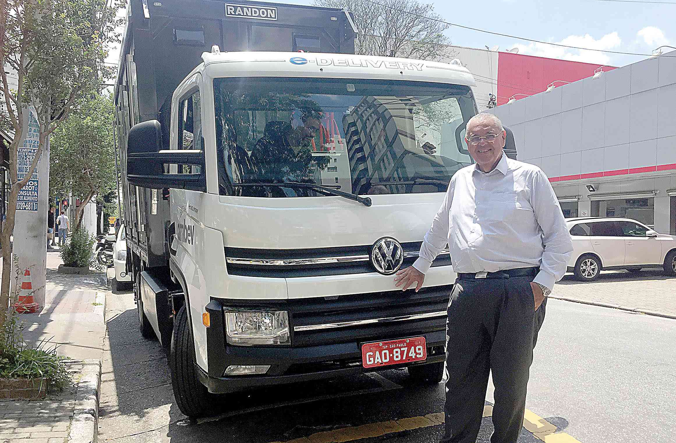 Ambev e Volks concluíram testes com caminhão elétrico